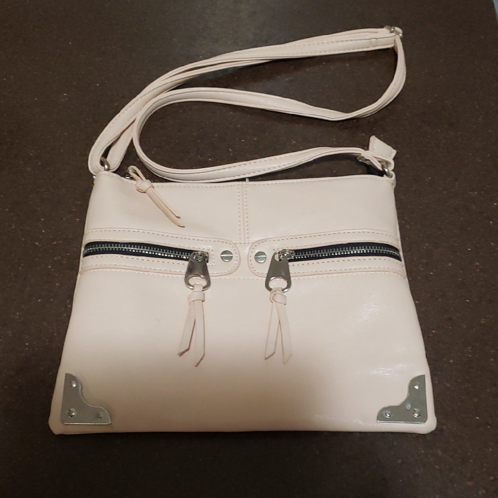 Smart Set Soft Pink Crossbody Bag